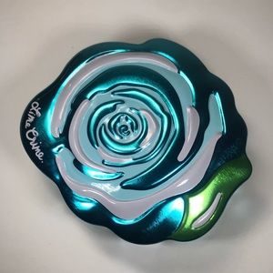 LIME CRIME Teal Tin Jewelry Box